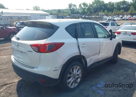 2014 Mazda Cx-5 Grand Touring z USA, uszkodzony, nr VIN JM3KE4DY2E0406653